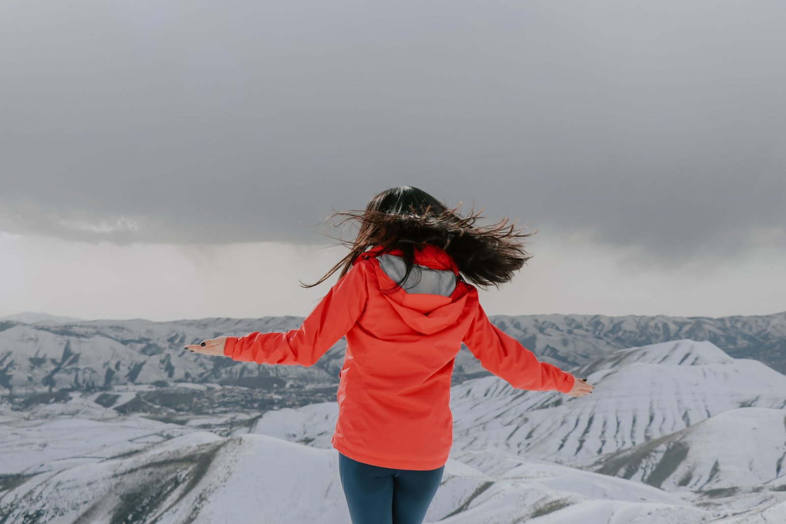 Bring layers for wind and changing weather