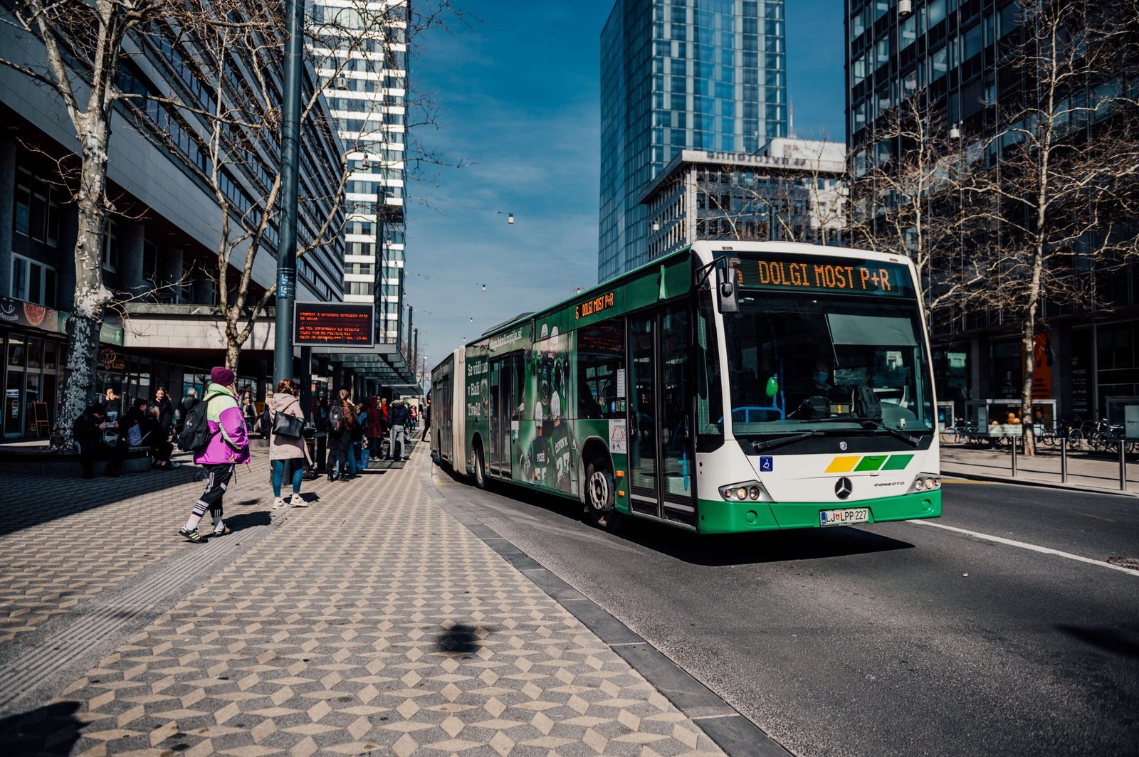 Build your days around short transit routes