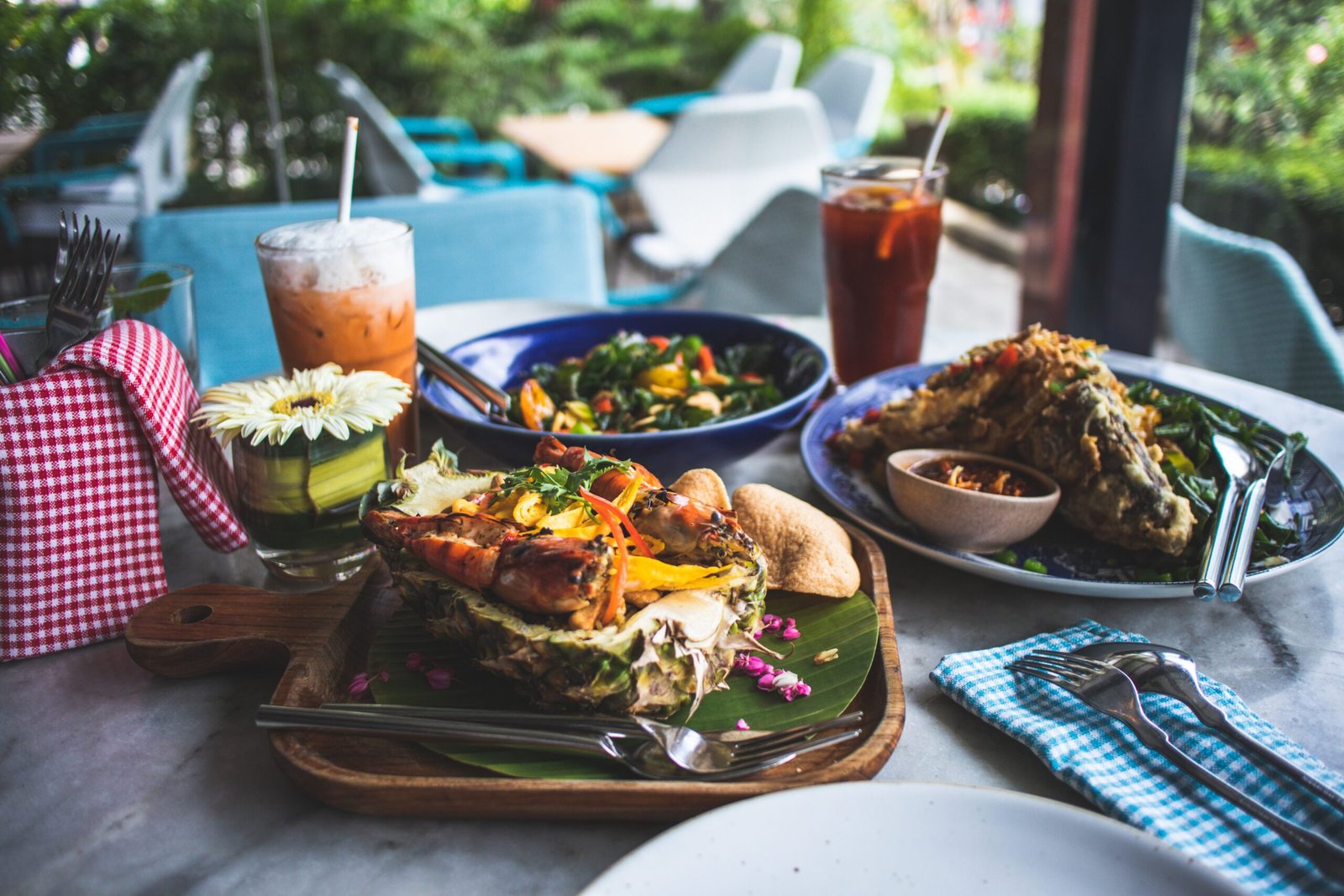Eat island-style seafood and try local drinks