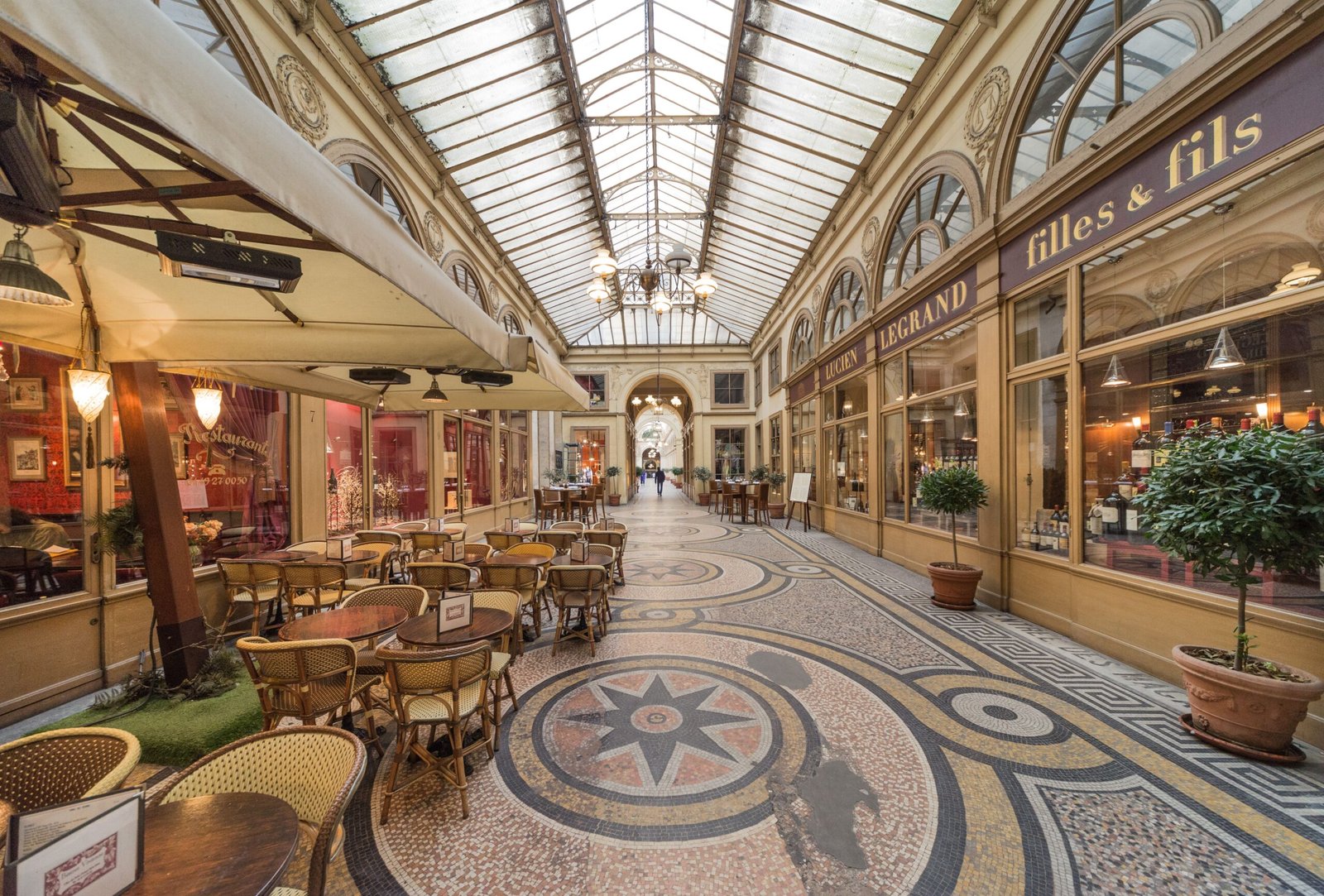 Shop the boutiques, then rest in a café