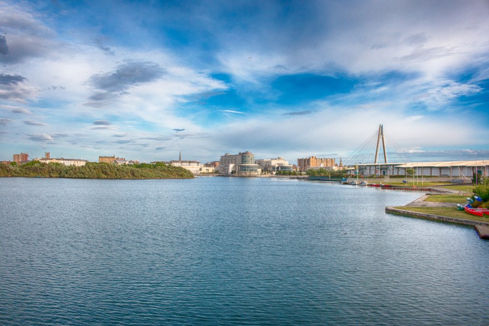 Start with a downtown waterfront loop