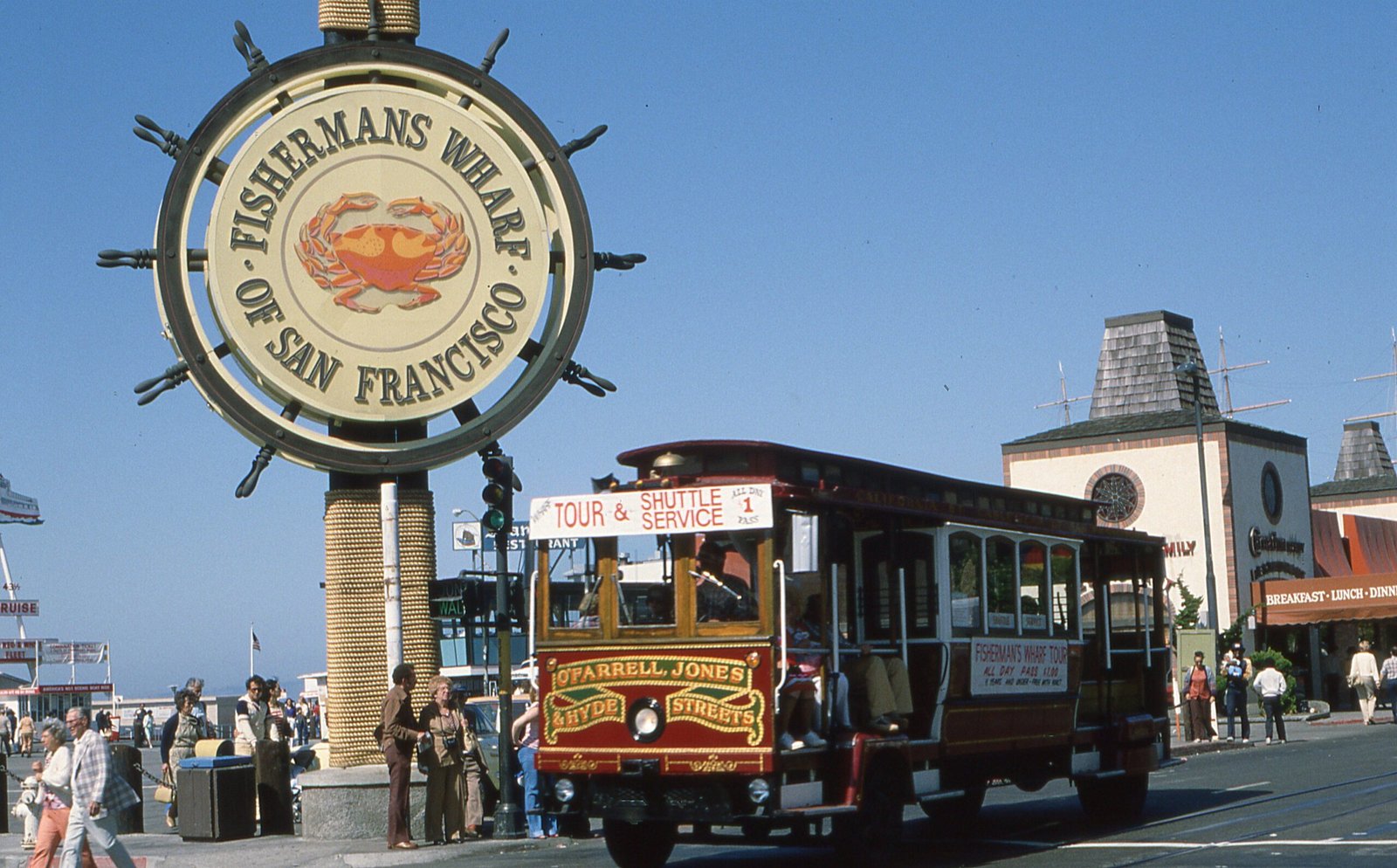 Walk the waterfront slowly between attractions