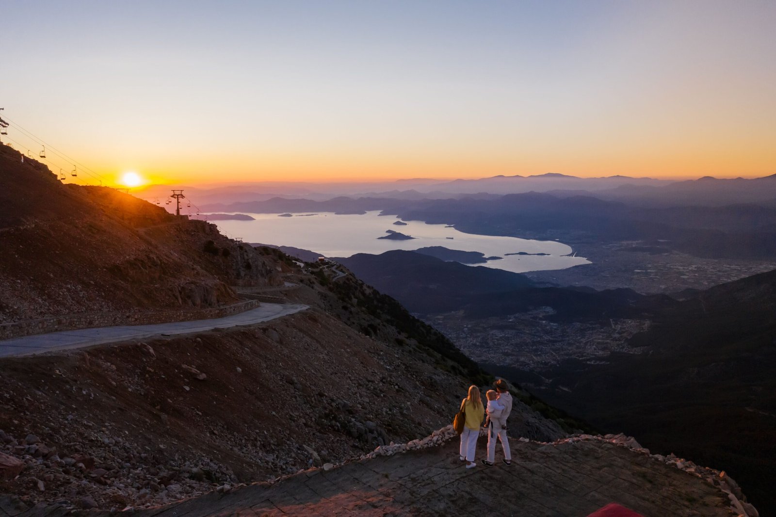 Add one sunset viewpoint to your plan