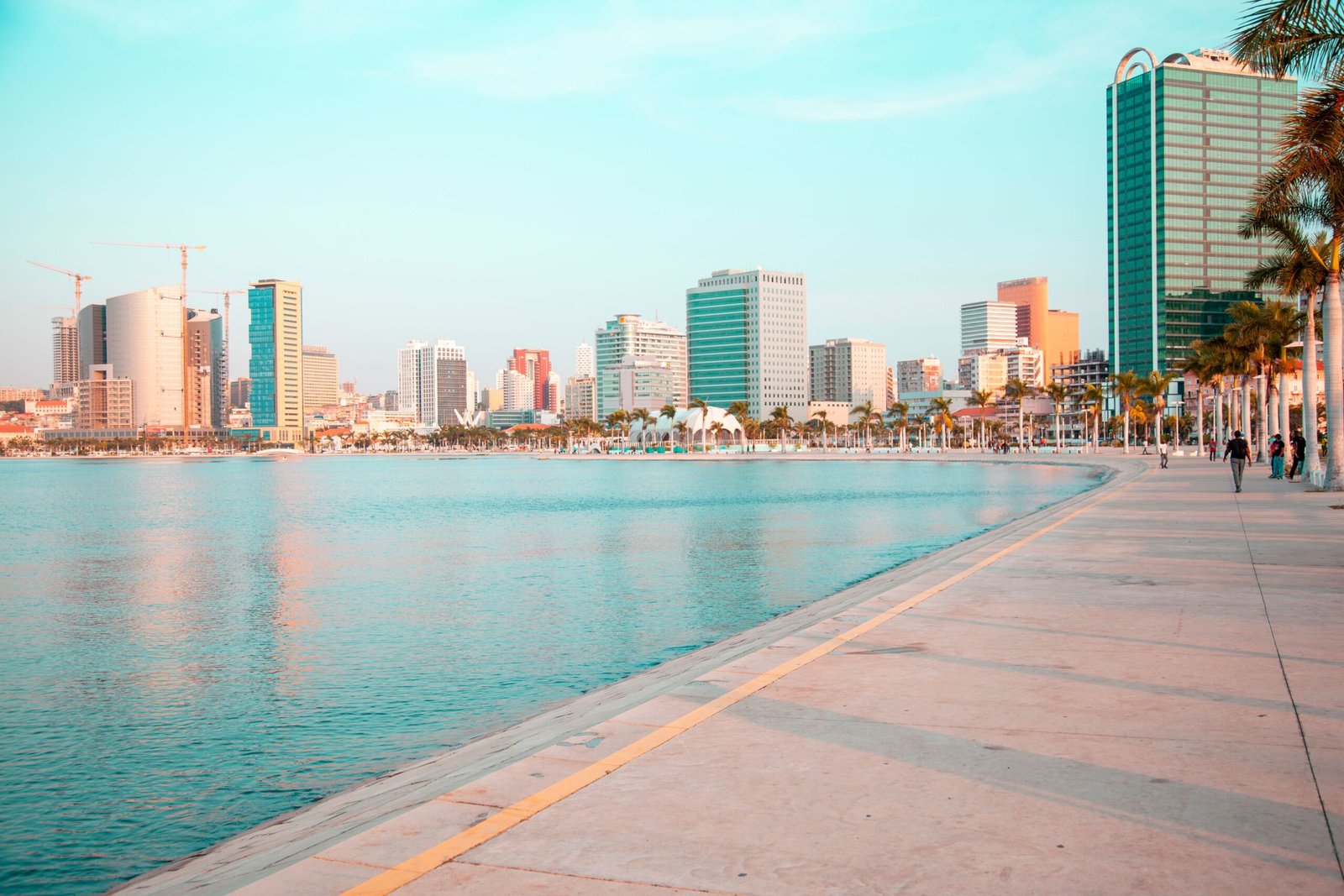 Build a Luanda base around walkable, safer areas
