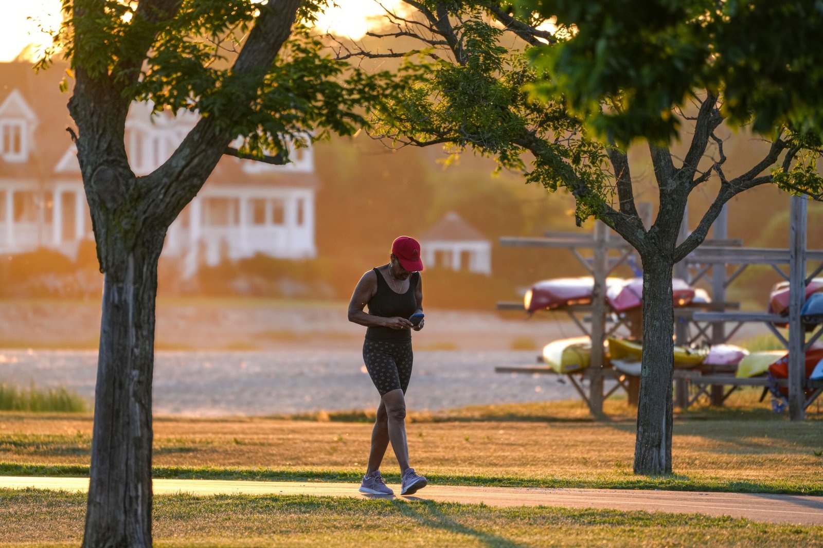 Make time for a slower evening walk