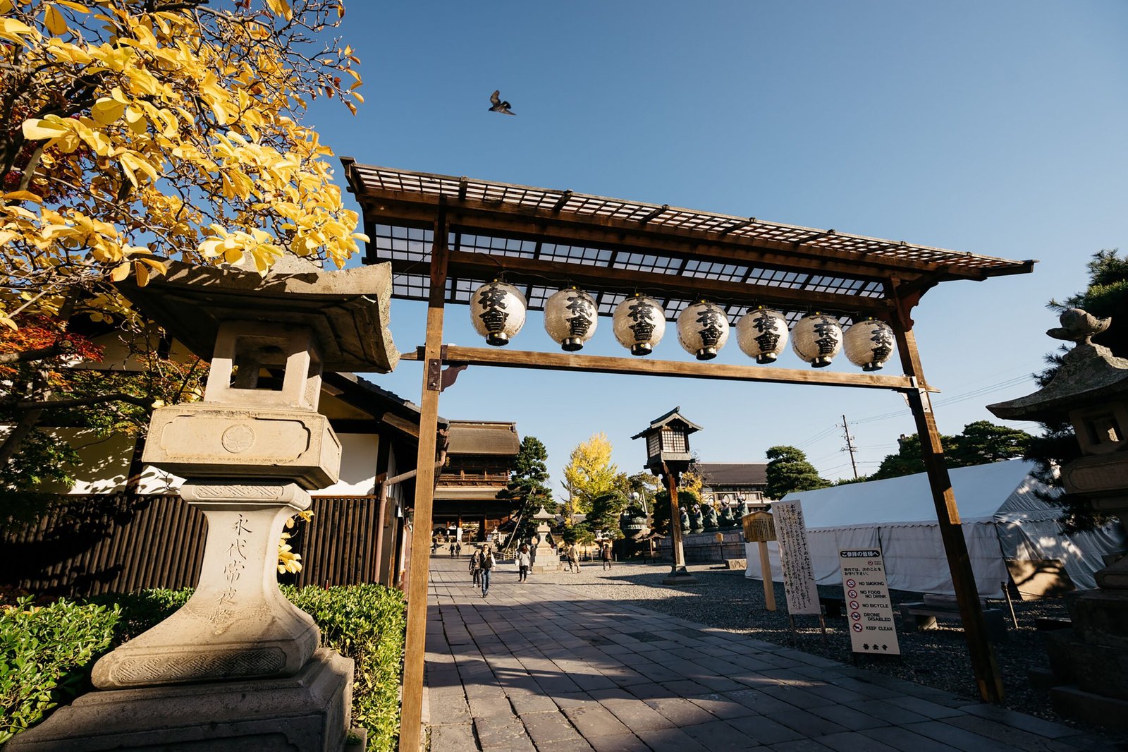Start with Zenko-ji for a classic introduction to things to do in Nagano Japan