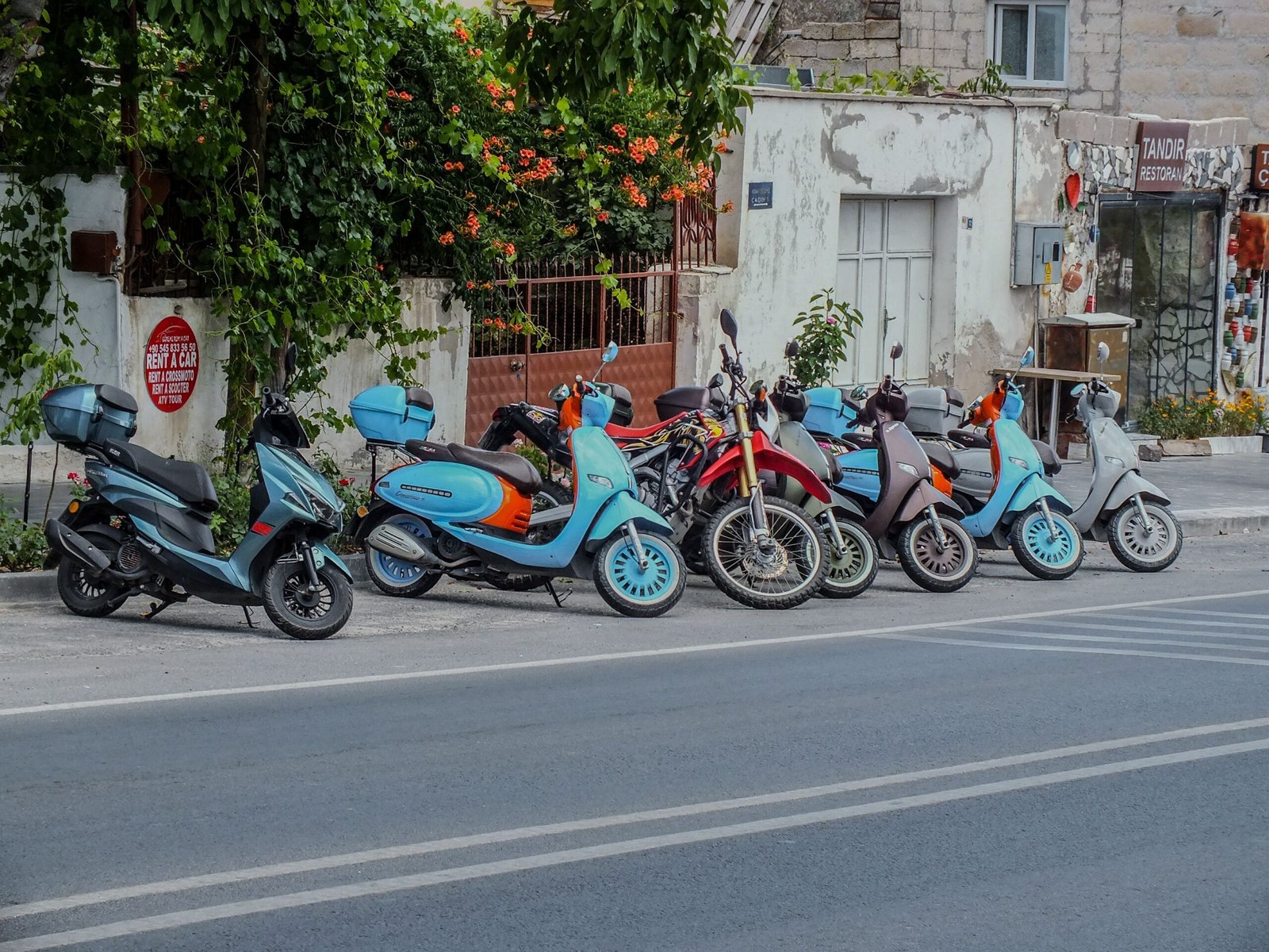 Rent a scooter only if you feel fully confident