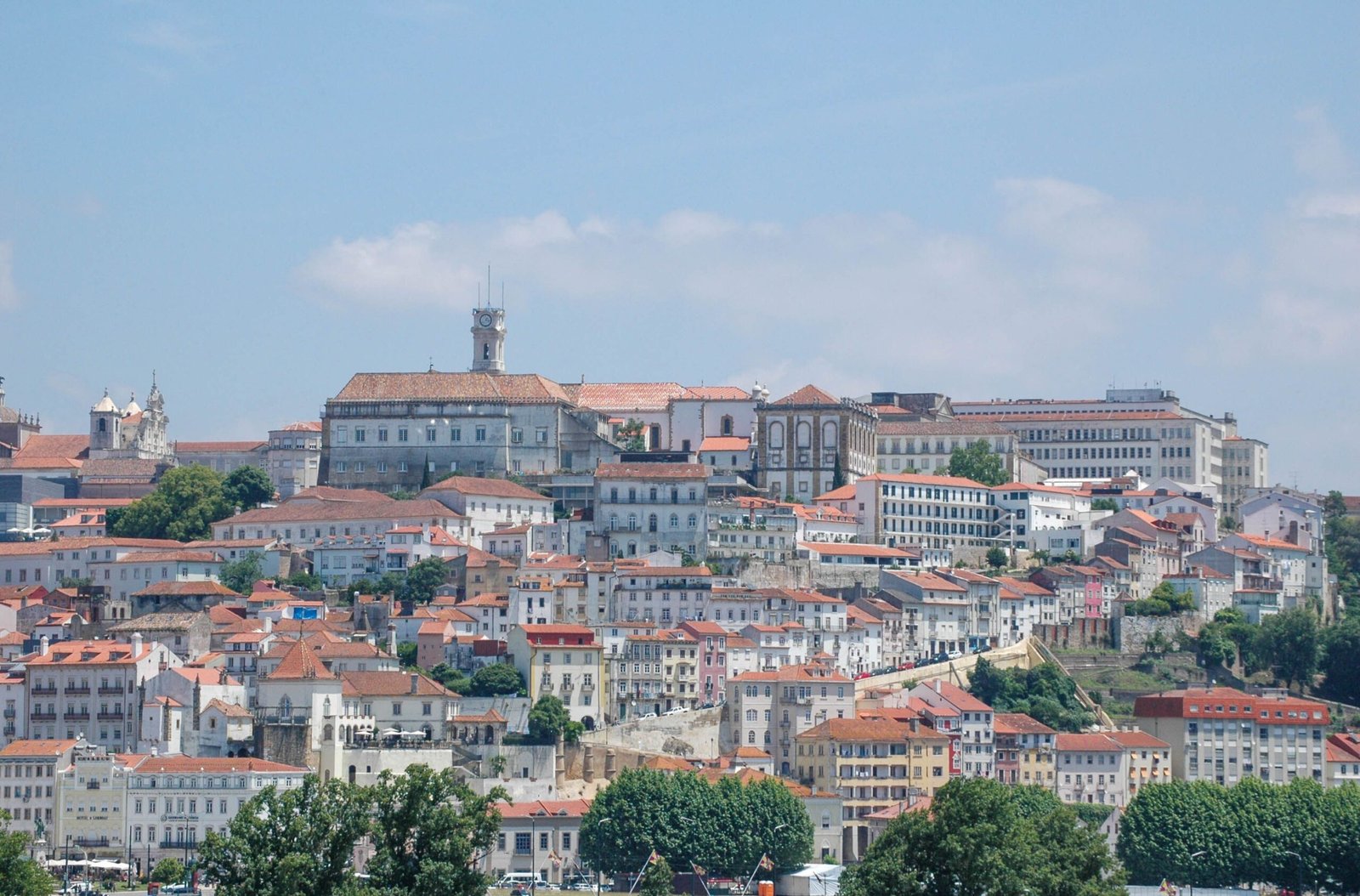 Start at the Coimbra Old Town viewpoints
