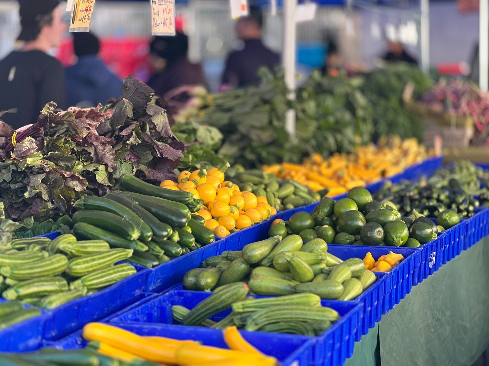 Look for weekend markets and seasonal specials