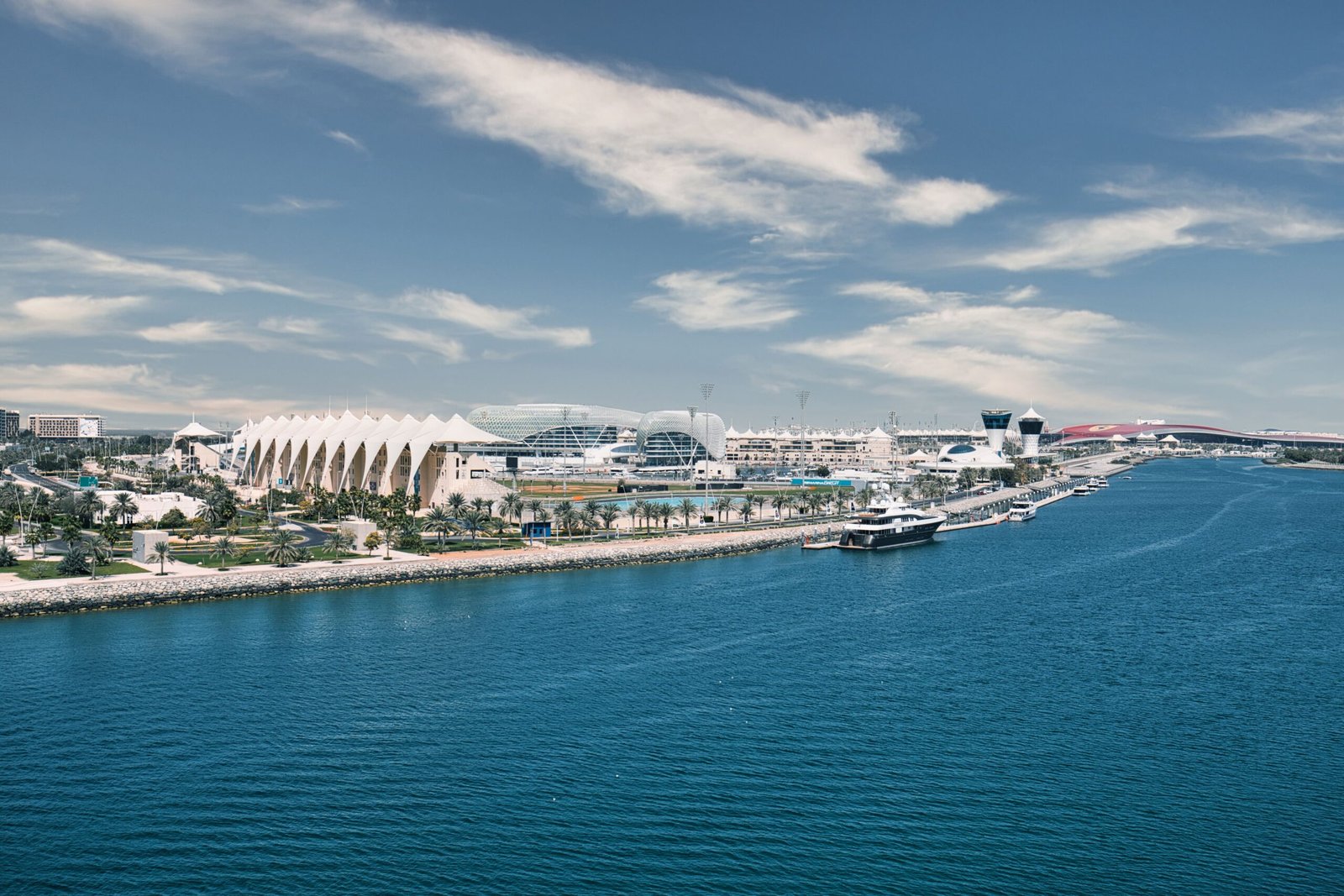 Start on Yas Island for an easy “theme day”