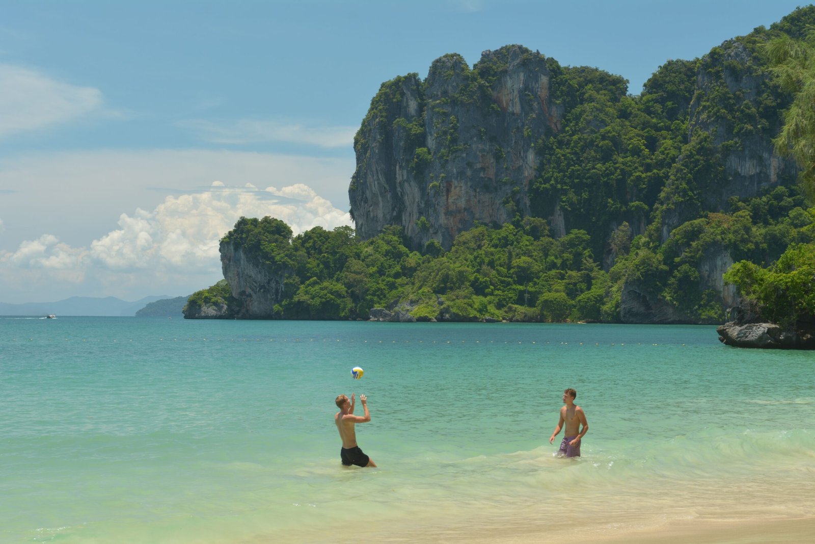 Start with Ao Nang Beach for an easy first day