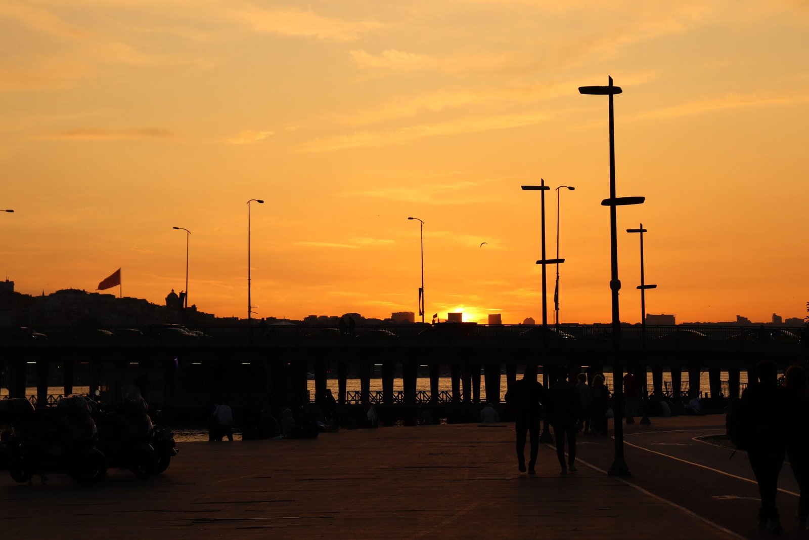 Start with a sunset walk in Galata and Karaköy