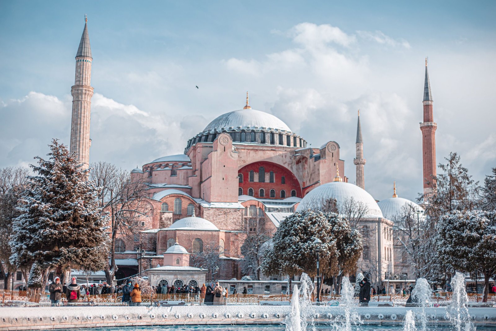 Visit Hagia Sophia and the Blue Mosque thoughtfully