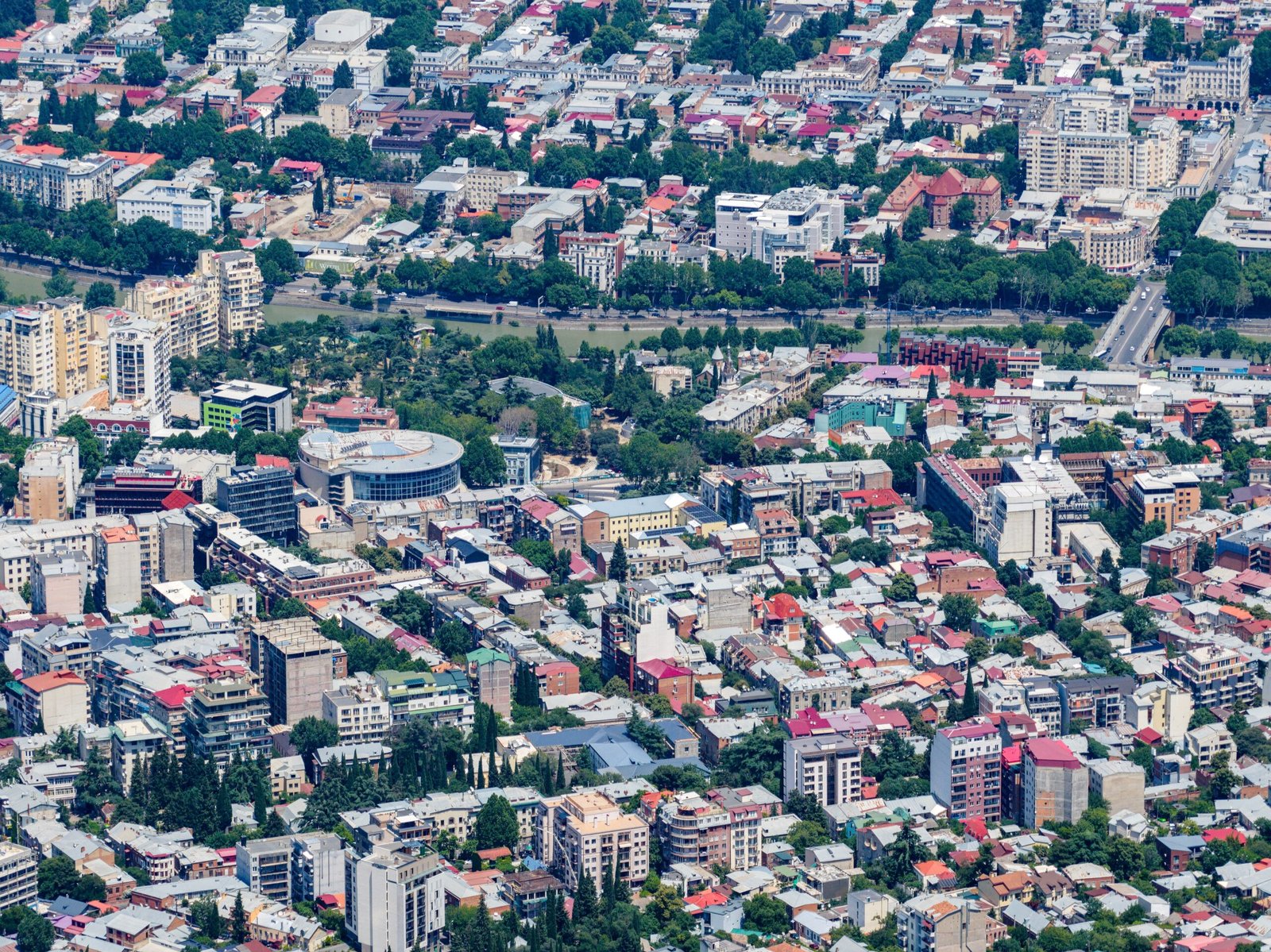Overview city of Georgia