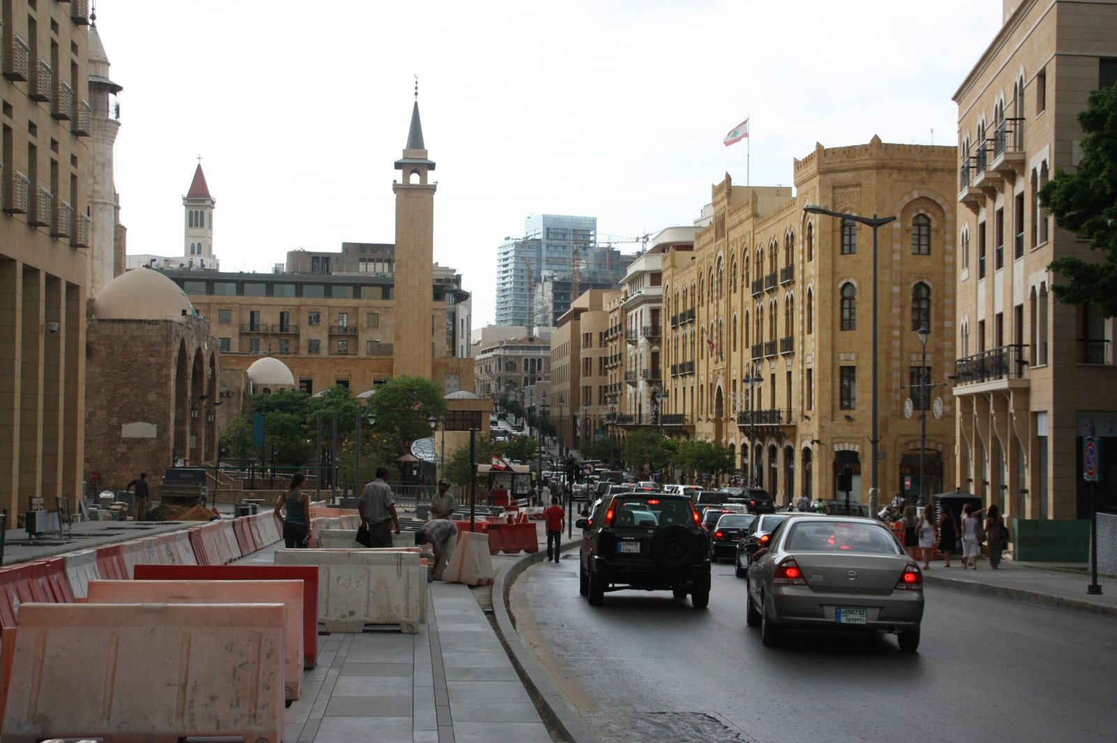 Overview city of Beirut