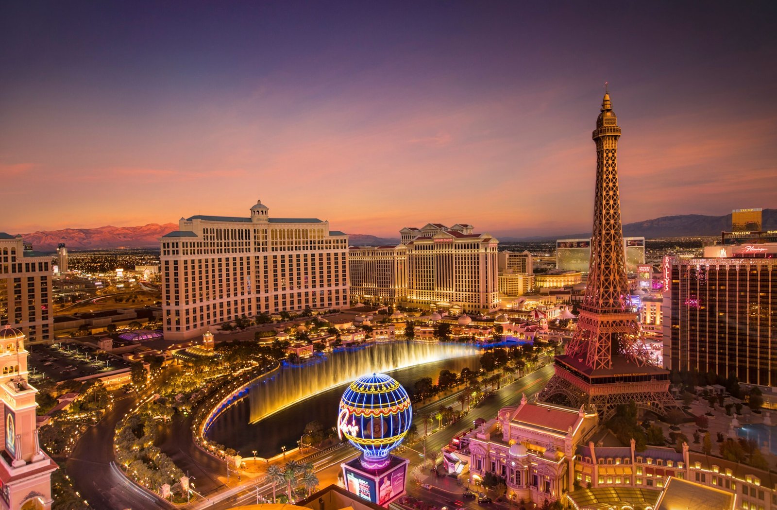 Overview city of Vegas