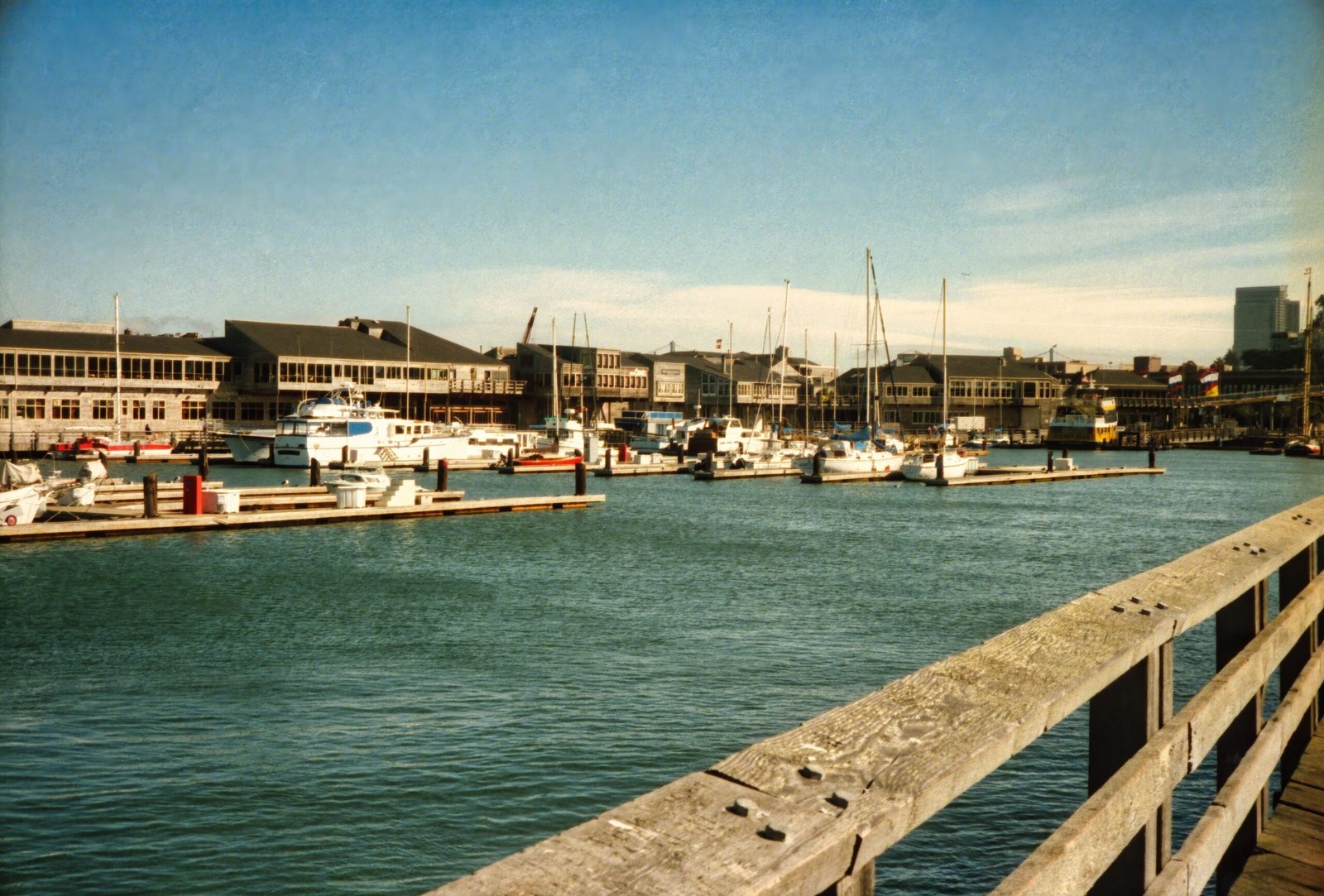 Overview city of fisherman's wharf