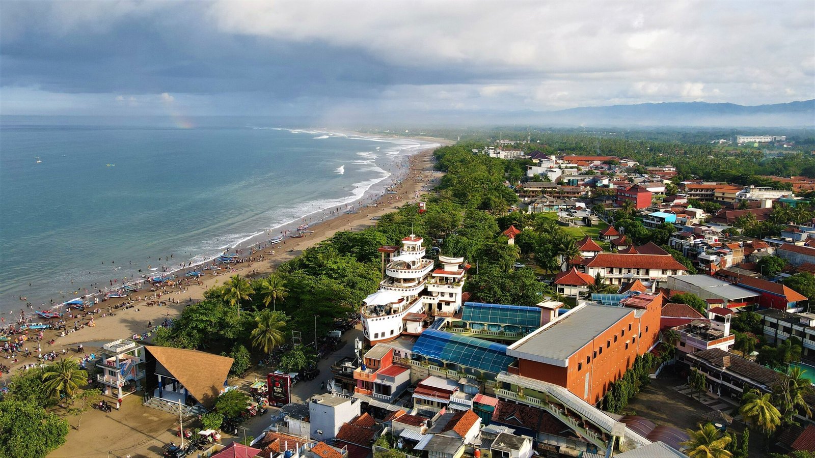 Overview city of Seminyak Bali
