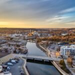 overview city of Cedarburg Wisconsin