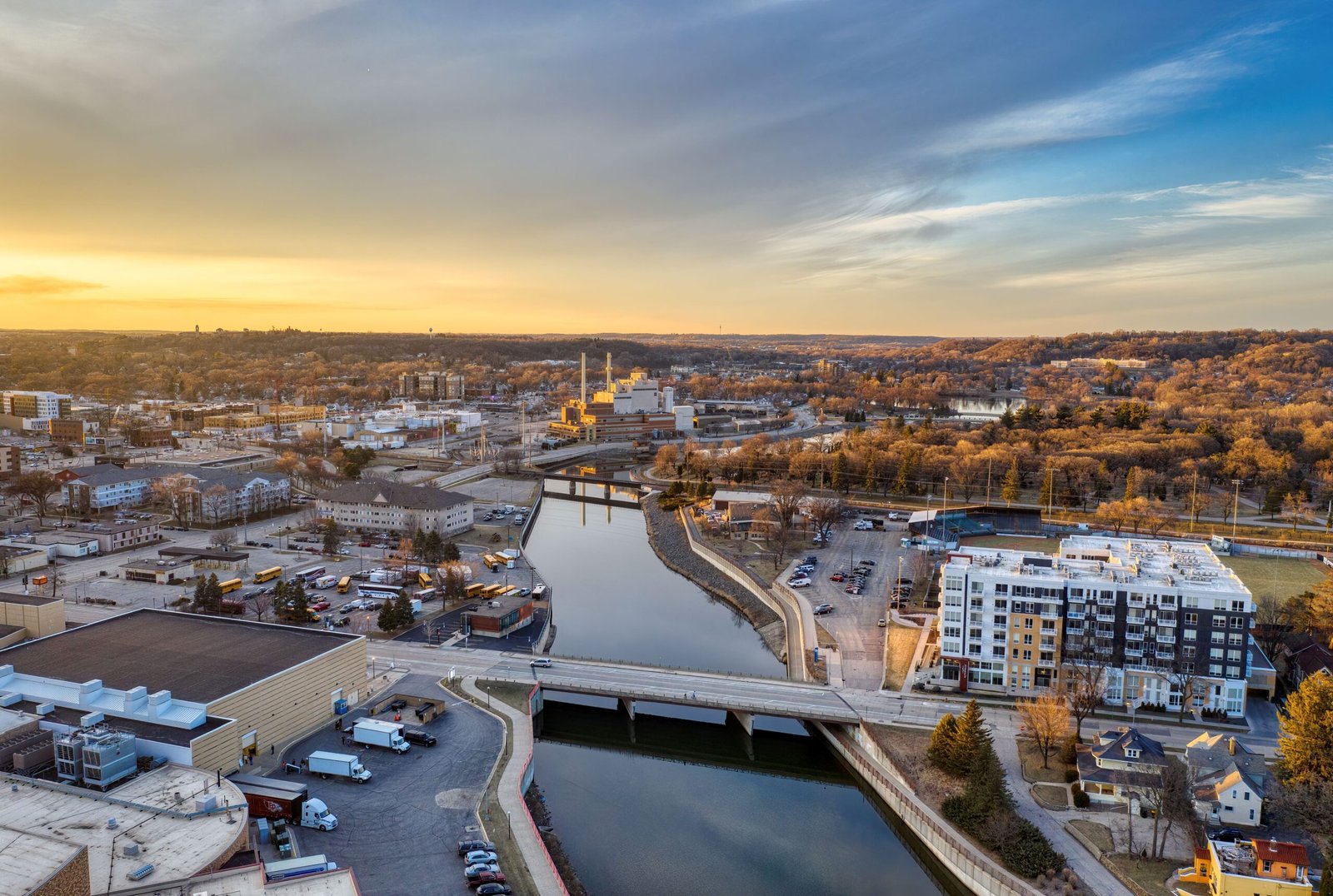 overview city of Cedarburg Wisconsin