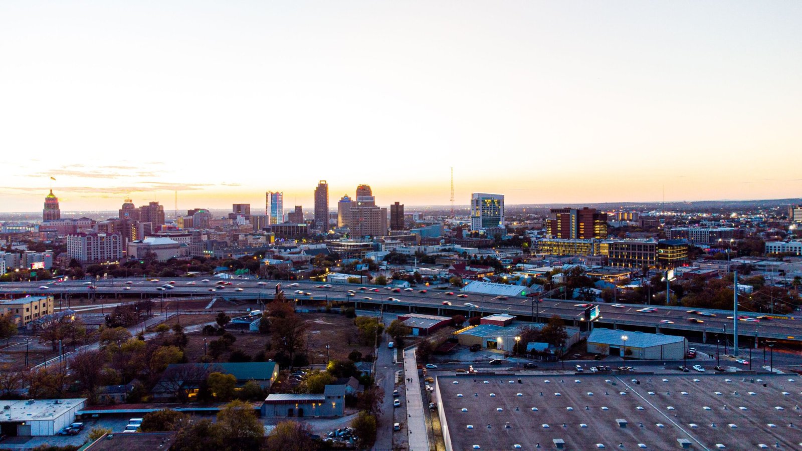 Overview city of San Antonio