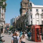 Overview city of Covent Garden London