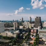 Overview city of Atlanta Georgia