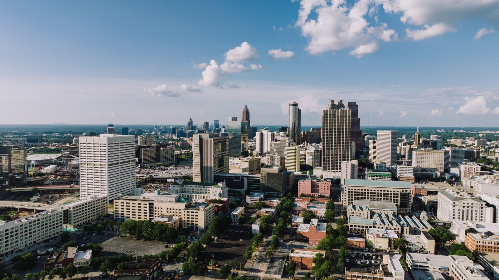 Overview city of Atlanta Georgia