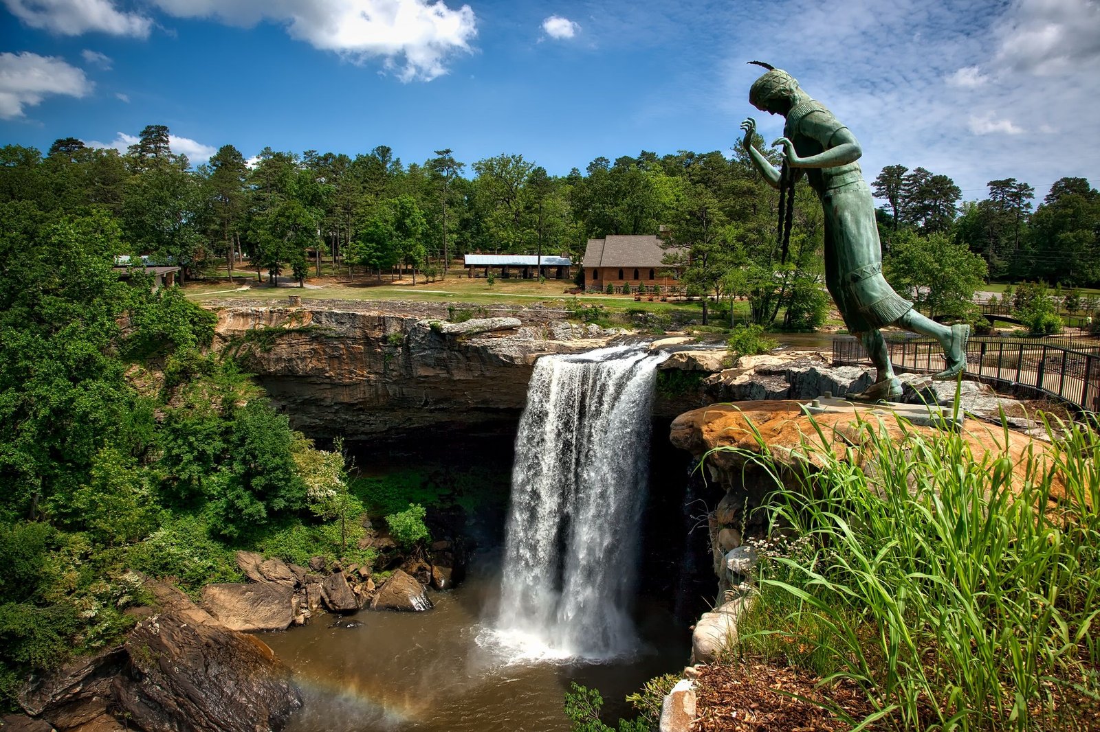 Overview city of Cherokee NC