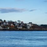 Overview city of Deer Isle Maine