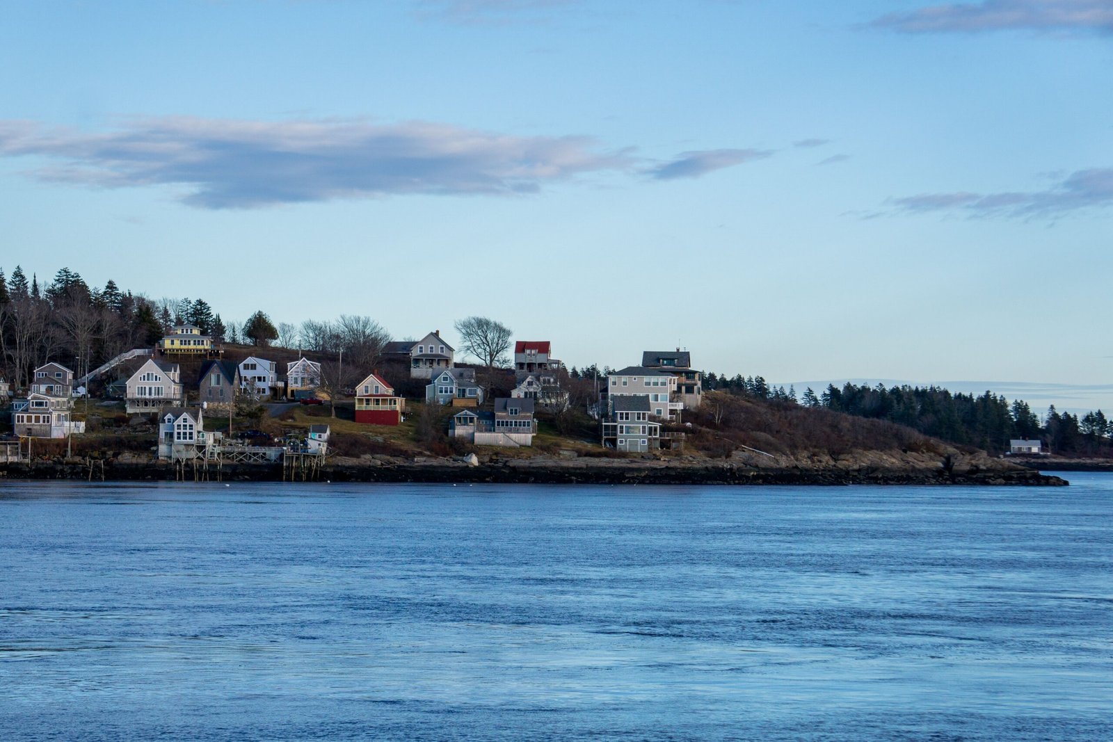 Overview city of Deer Isle Maine