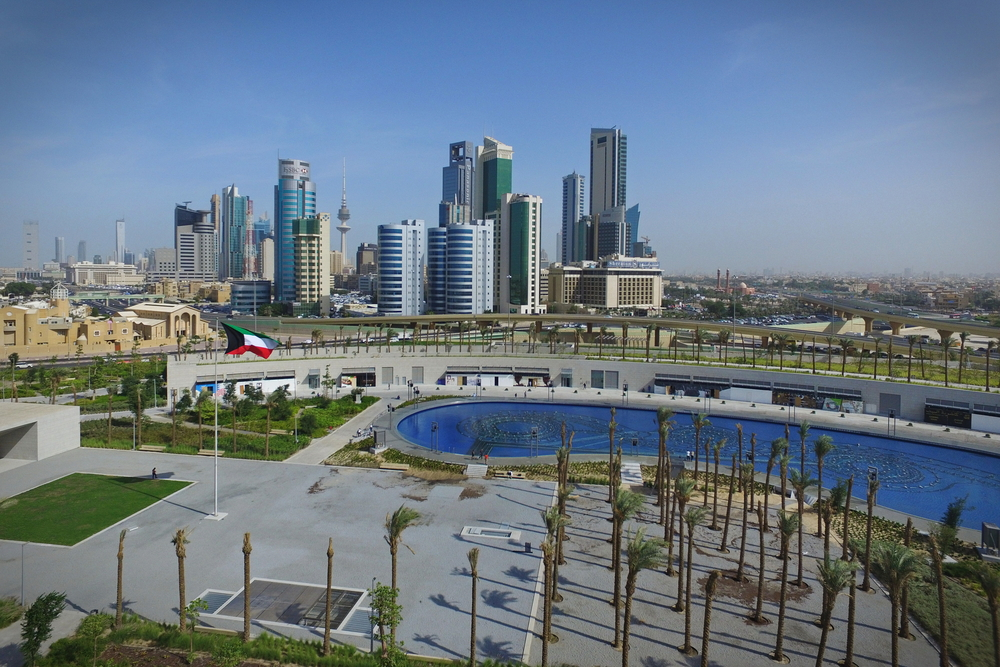 Overview city of Kuwait