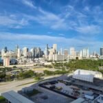 Overview city of Miami Airport