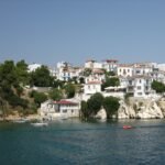 Overview city of Skiathos