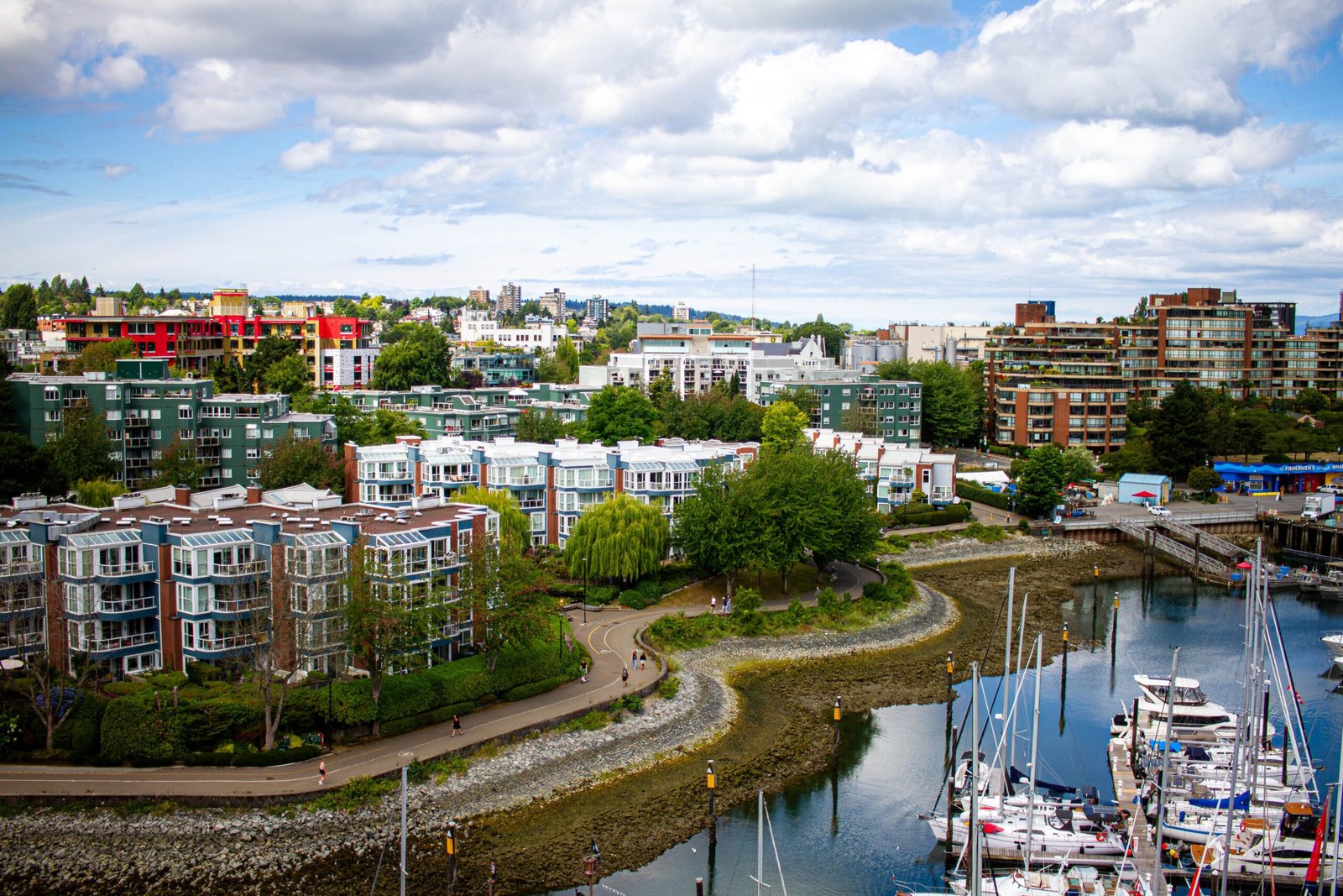Overview city of Vancouver