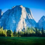 Overview city of Yosemite Valley
