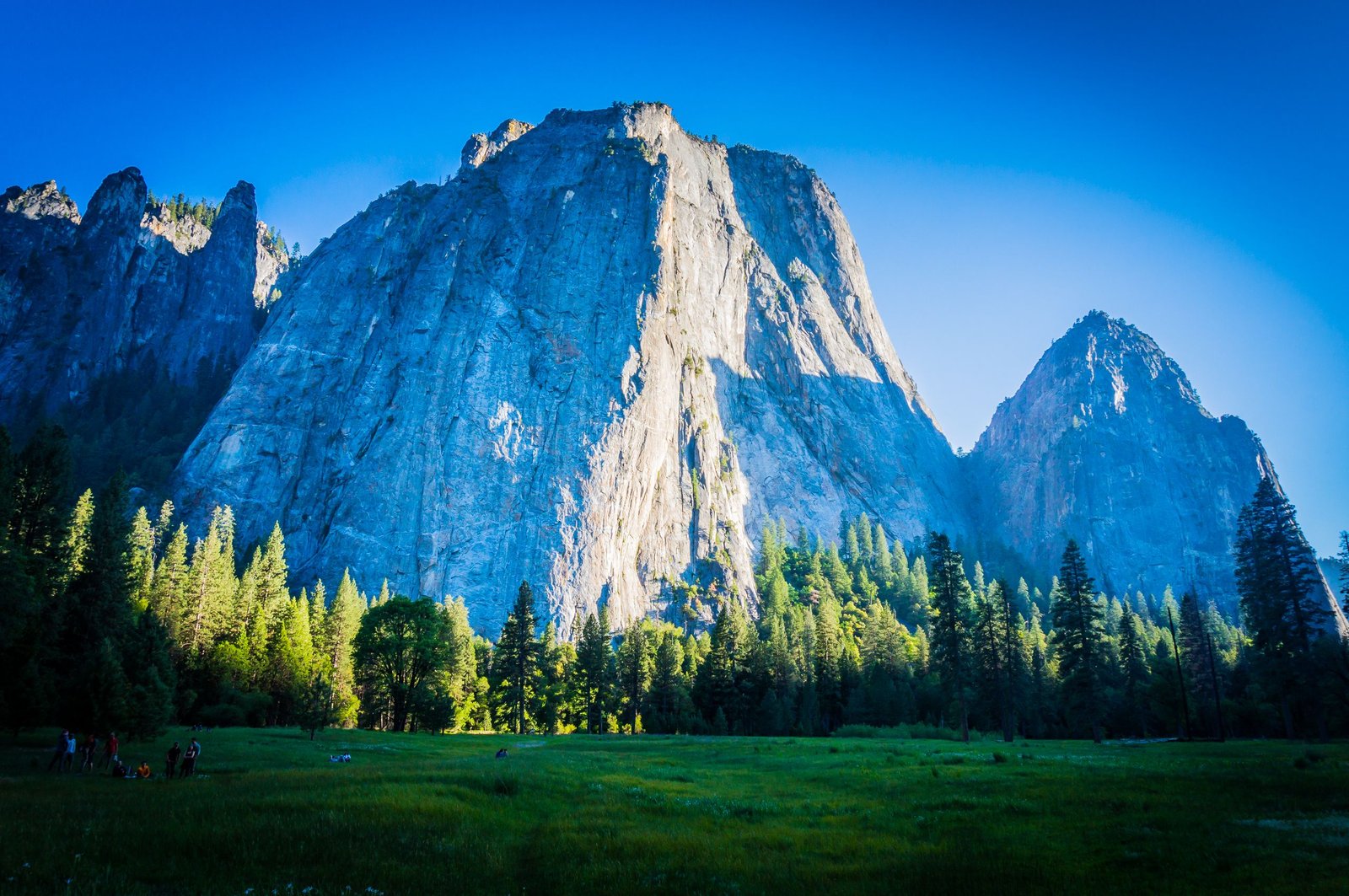 Overview city of Yosemite Valley