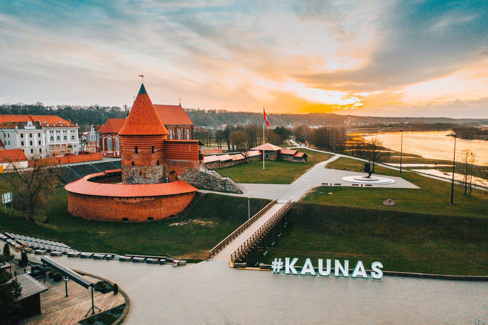 Overview city of Kaunas