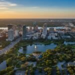 Overview city of Orlando