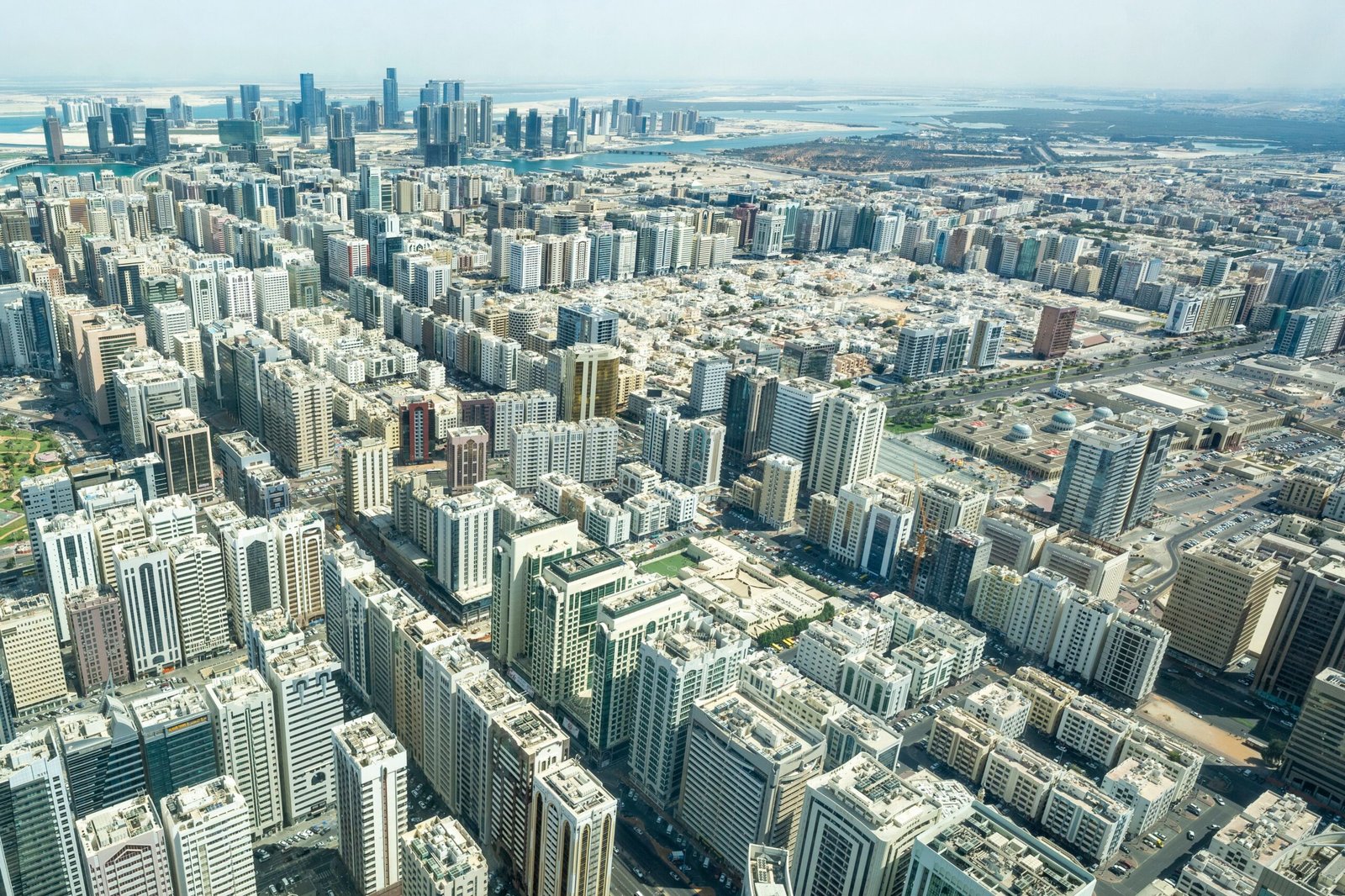 Overview city of Abu Dhabi