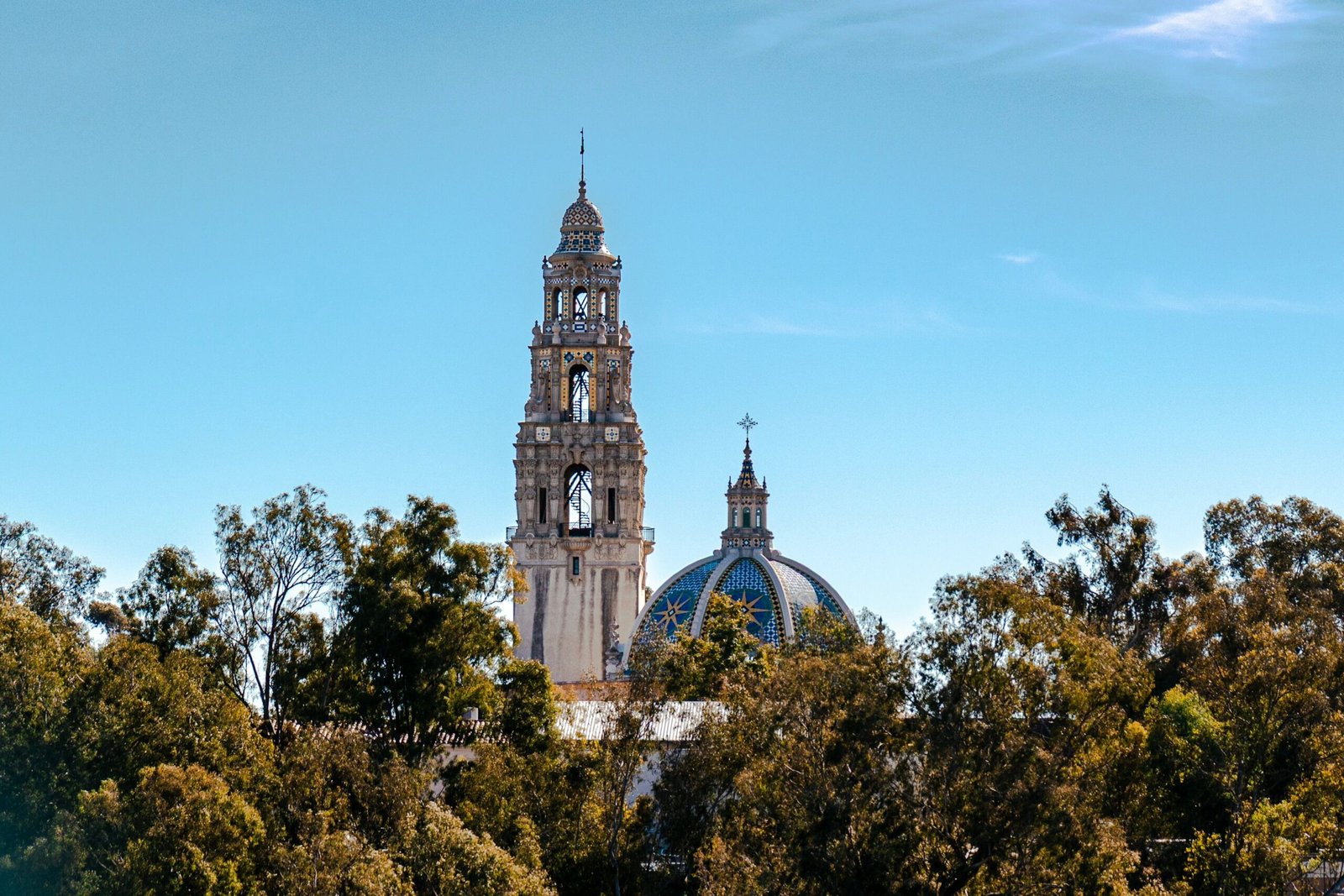 Overview city of Balboa Park