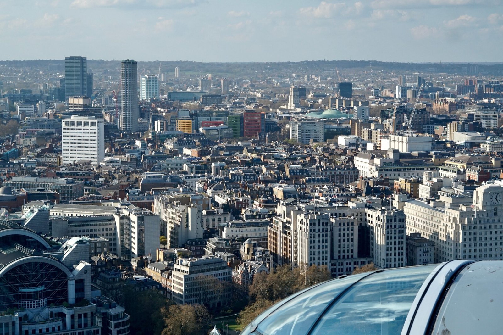 Overview city of London England