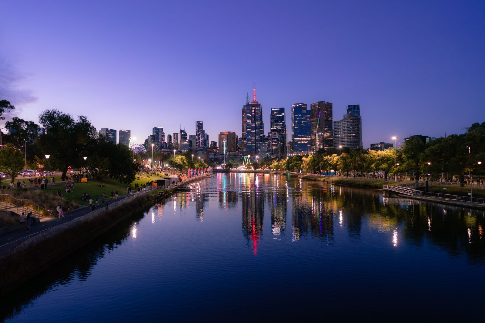 Overview city of Melbourne