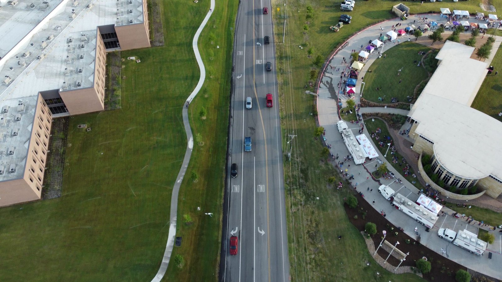 Overview city of Rockwall