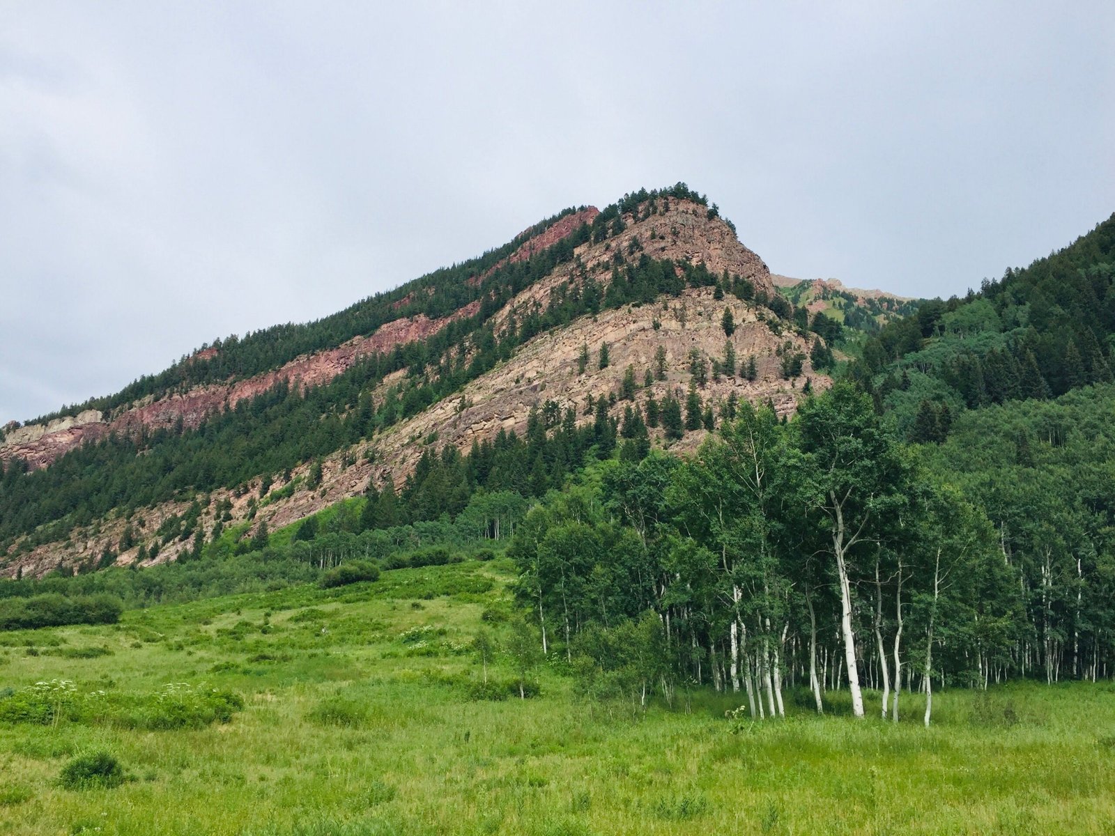 Overview city of Snowmass Colorado