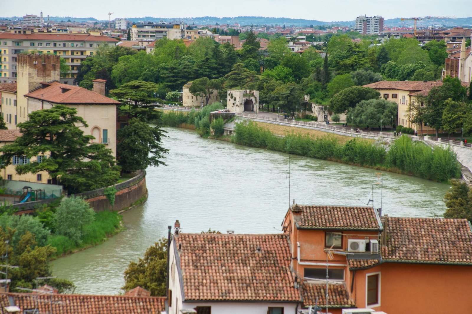 Overview city of Treviso