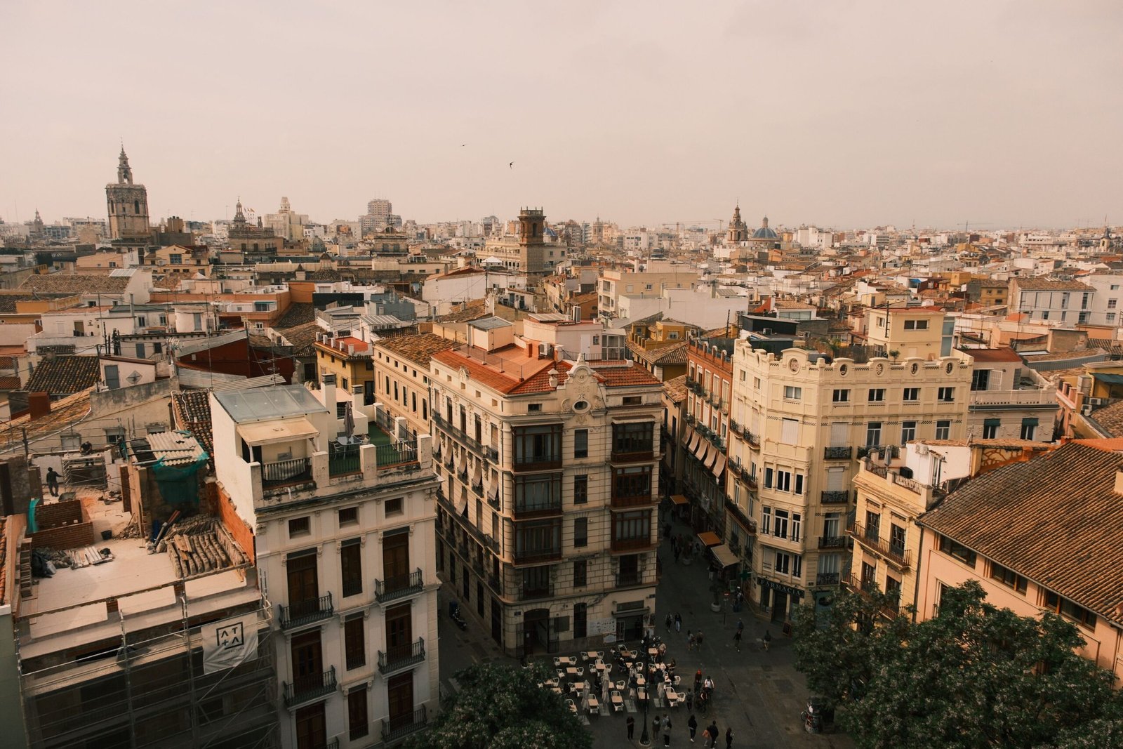 Overview city of Valencia California