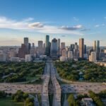 Overview city of Houston